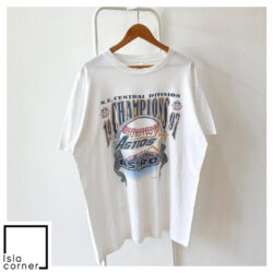Vintage 1997 MLB Houston Astros N L Central Division Champions Shirt