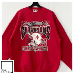 Vintage 1997 Nebraska Huskers National Champions Sweatshirt