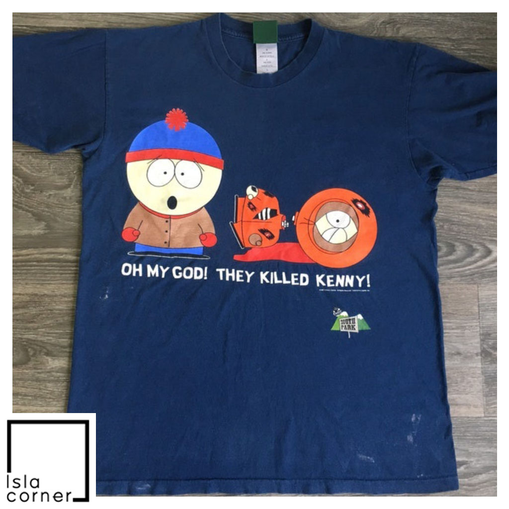 Vintage 1997 South Park Oh My God They Killed Kenny Shirt Vintage 1997 South Park Oh My God They Killed Kenny Shirt