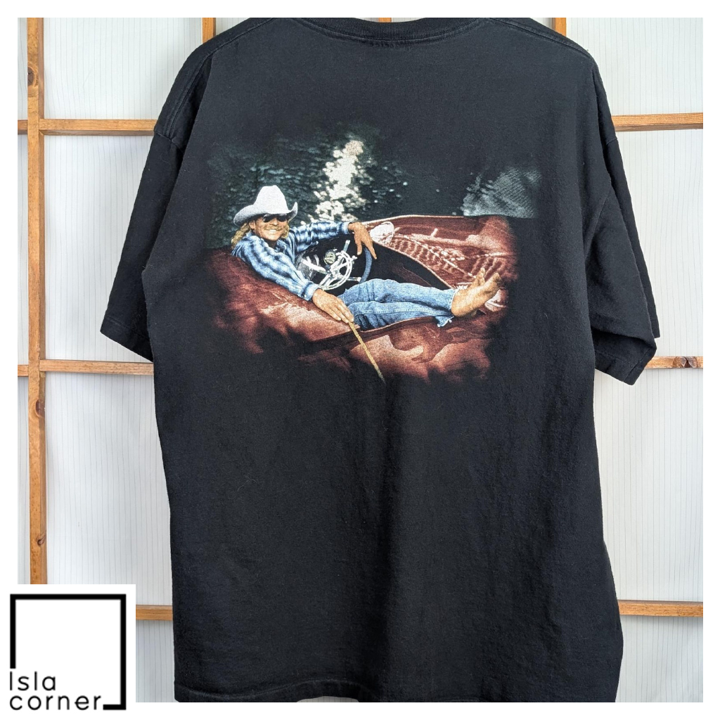 Vintage 1998 Alan Jackson Everything I Love 2 SIDED Shirt Back Vintage 1998 Alan Jackson Everything I Love 2 SIDED Shirt Back