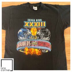 Vintage 1999 Denver Broncos Atlanta Falcons Super Bowl XXXIII T Shirt