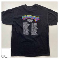 Vintage 1999 Molly Hatchet North American Tour Dates T Shirt Back
