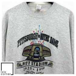 Vintage 1999 Pittsburgh VS Notre Dame The Final Game Sweatshirt
