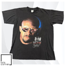Vintage 1999 Stone Cold Steve Austin Racing WWF World Wrestling Federation 3 16 Shirt