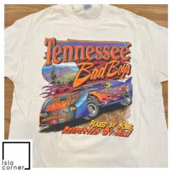 Vintage 2003 Tennessee Bad Boys Racing T Shirt Front