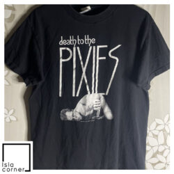 Vintage 2004 Death To The Pixies Rock Band Shirt