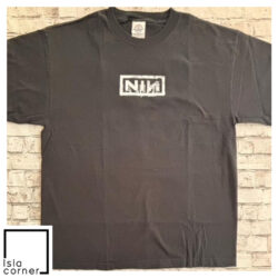 Vintage 2005 Nine Inch Nails Road Crew Shirt Front