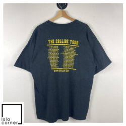Vintage 2005 Skillet The Collide Tour 2-SIDED Shirt 1 Vintage 2005 Skillet The Collide Tour 2 SIDED Shirt Back