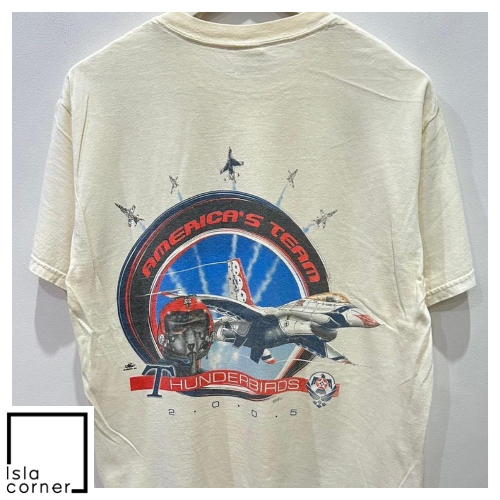 Vintage 2005 Thunderbirds America's Team Shirt Back Vintage 2005 Thunderbirds America's Team Shirt Back