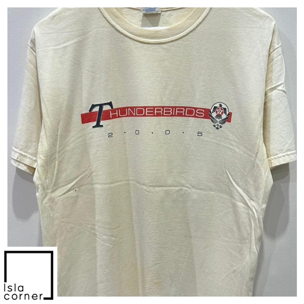 Vintage 2005 Thunderbirds America's Team Shirt Front Vintage 2005 Thunderbirds America's Team Shirt Front