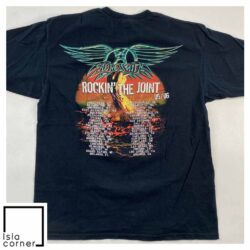 Vintage 2006 Aerosmith Tour Rockin' The Joint T Shirt Back