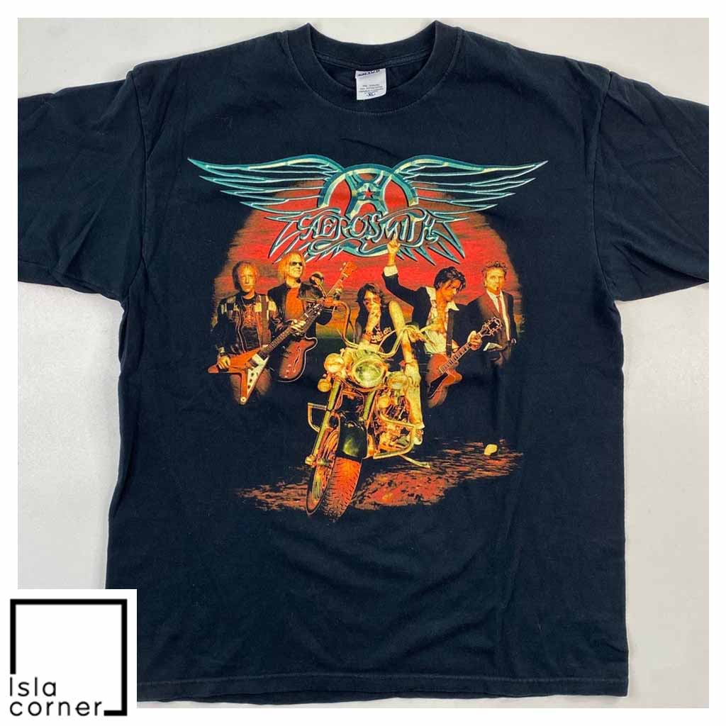 Vintage 2006 Aerosmith Tour Rockin' The Joint T Shirt Front Vintage 2006 Aerosmith Tour Rockin' The Joint T Shirt Front