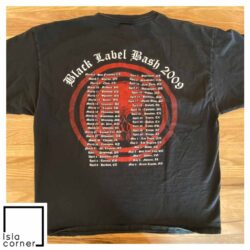 2009 Black Label Society Black Label Bash Tour Back