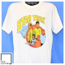 Vintage 60s Star Trek The Original Series Enterprise Crew T Shirt