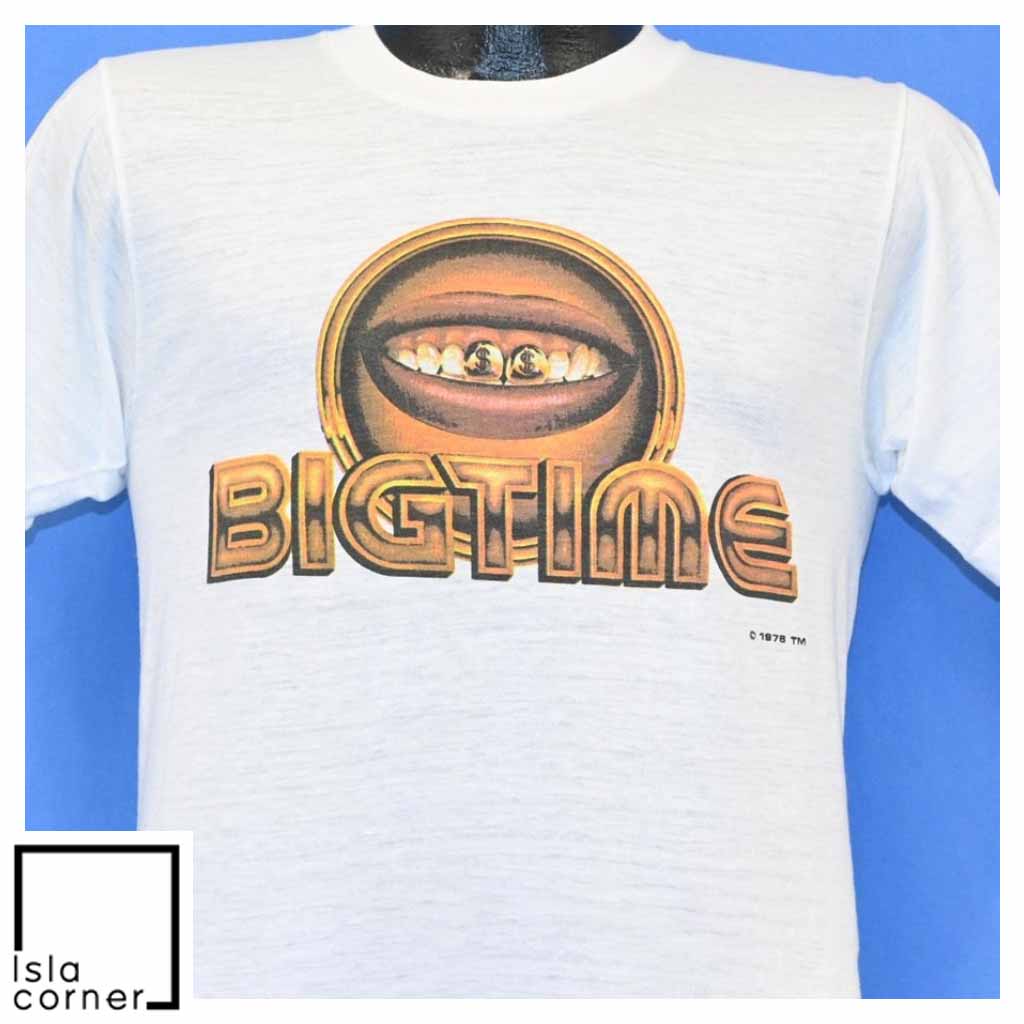 Vintage 70s Big Time 1977 Movie Motown Records T Shirt Vintage 70s Big Time 1977 Movie Motown Records T Shirt