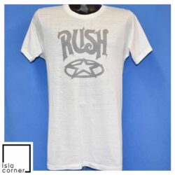Vintage 70s Rush Band Tee Rock T Shirt