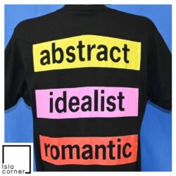 Vintage 780s Duran Duran Abstract Idealist Romantic Tour T Shirt Back