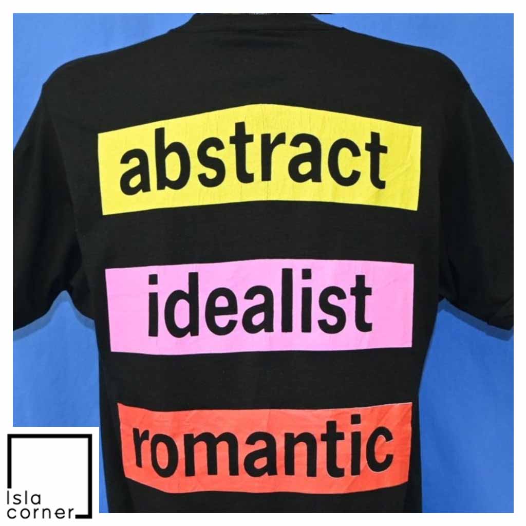 Vintage 780s Duran Duran Abstract Idealist Romantic Tour T Shirt Back Vintage 780s Duran Duran Abstract Idealist Romantic Tour T Shirt Back