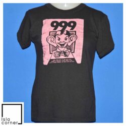Vintage 80s 999 British Punk Hot Club Philadelphia T Shirt