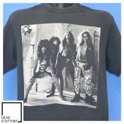 Vintage 80s BulletBoys On Tour! 1989 Rock Band Portrait T Shirt Front