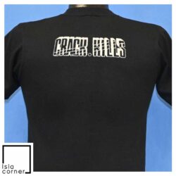 Vintage 80s Crackbuster Crack Kills Anti Drug Spoof T Shirt Back