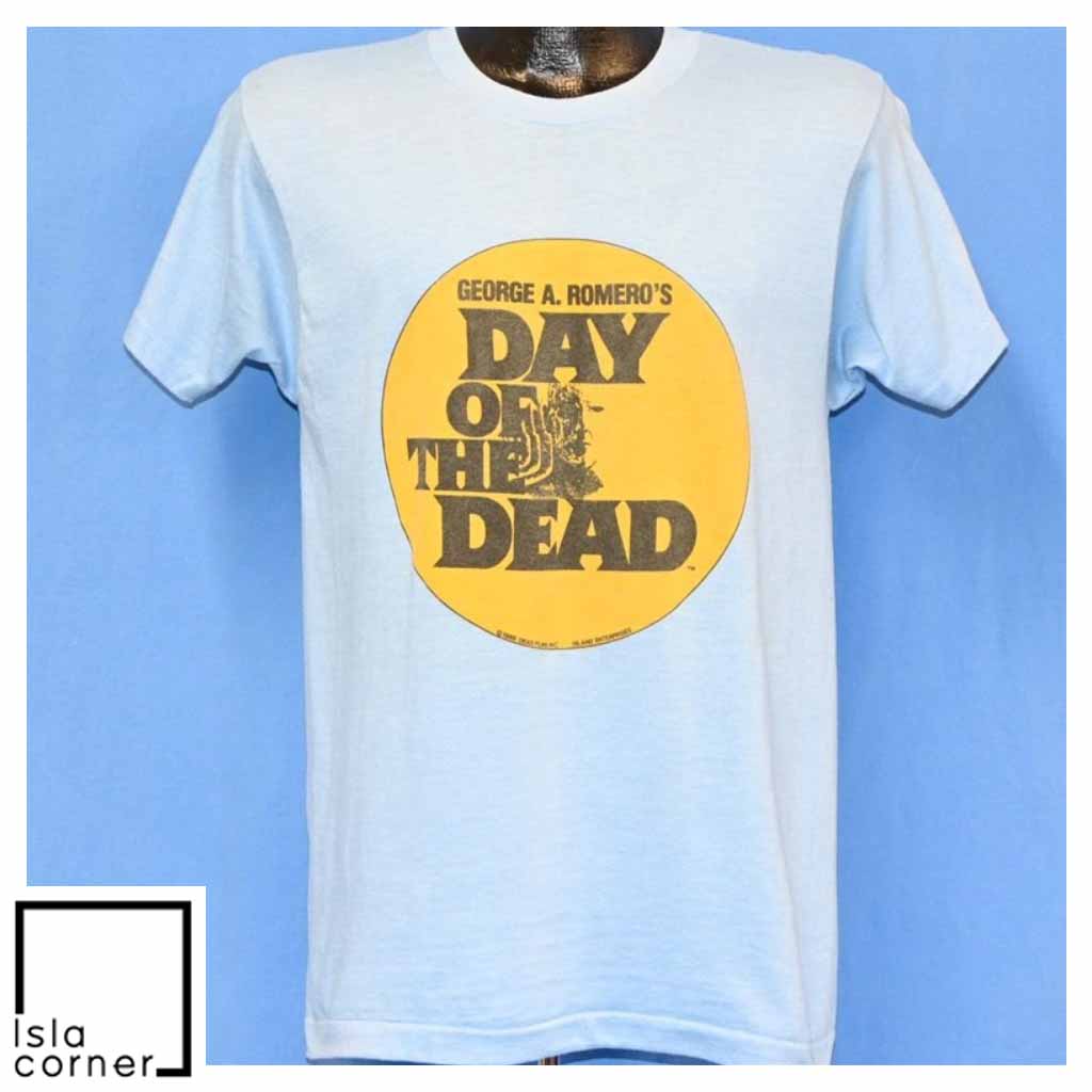 Vintage 80s Day of the Dead George A Romero Zombie T Shirt Vintage 80s Day of the Dead George A Romero Zombie T Shirt