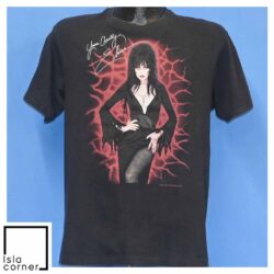 Vintage 80s Elvira Mistress of the Dark Yours Cruelly Horror T Shirt