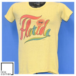 Vintage 80s Florida Sunshine State Tropix Togs T Shirt