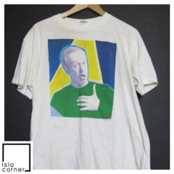 Vintage 80s George Carlin In Concert Shirt jpg Front