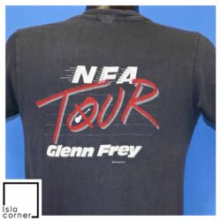 Vintage 80s Glenn Frey No Fun Aloud Tour 1982 Rock T Shirt Back