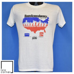 Vintage 1986 Hands Across America Shirt
