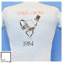 Vintage 80s Intel I2ICE Instrumentation Take a Bow T Shirt Back