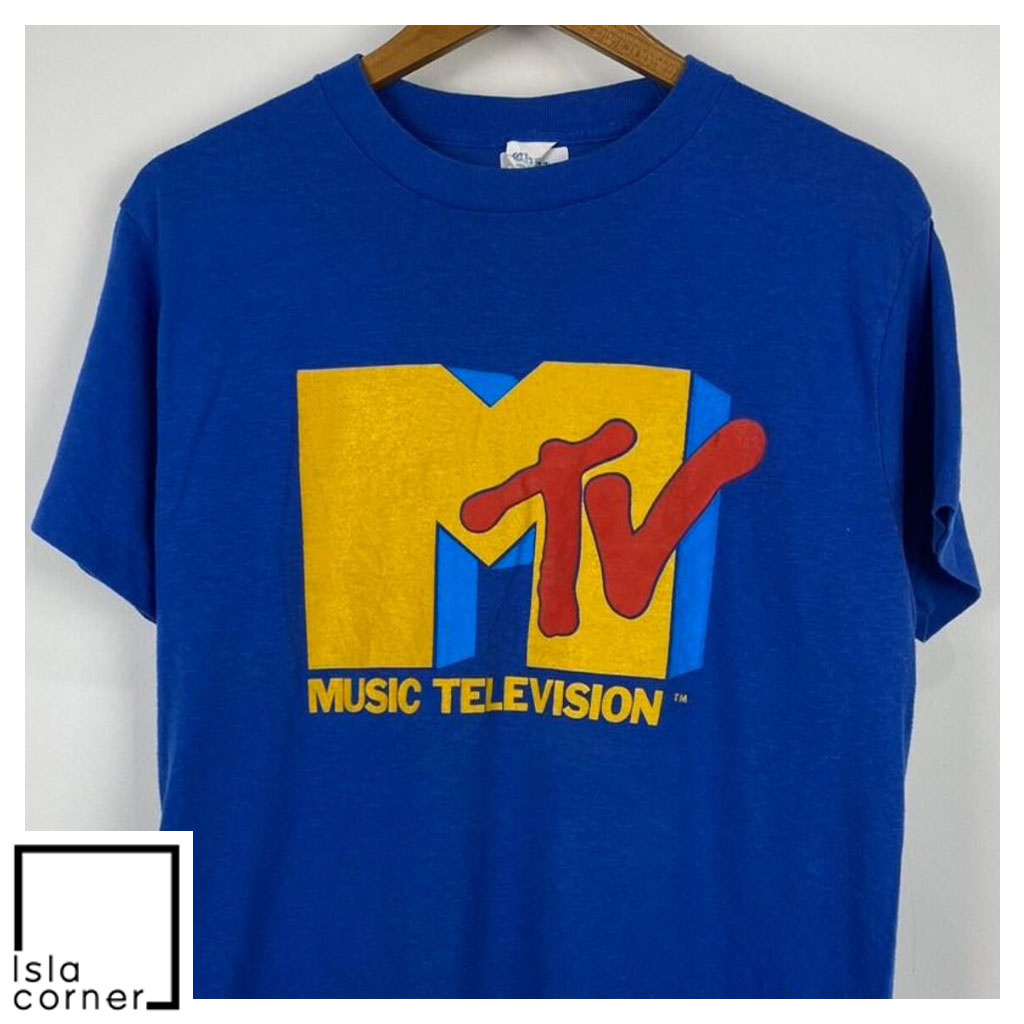 Vintage 80s MTV Music Television Logo Shirt Vintage 80s MTV Music Television Logo Shirt