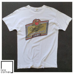 Vintage 80s Miller Genuine Draft Light Beer Shirt