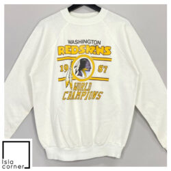 Vintage 80s NFL Washington Redskins 1987 World Champions Sweatshirt