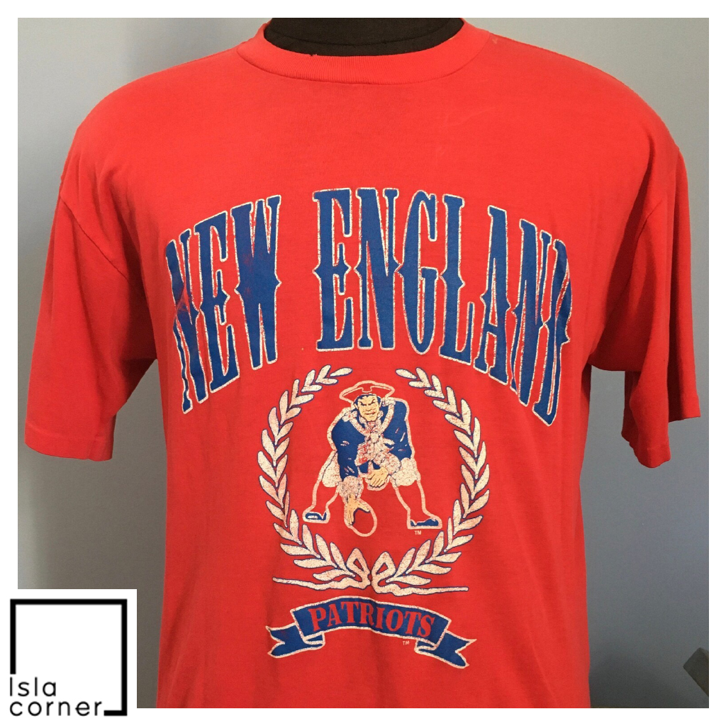 Vintage 80s New England Patriots Pats NFL Football T Shirt Vintage 80s New England Patriots Pats NFL Football T Shirt