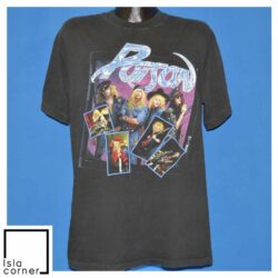 Vintage 80s Poison Open Up And Say Ahh Album T Shirt