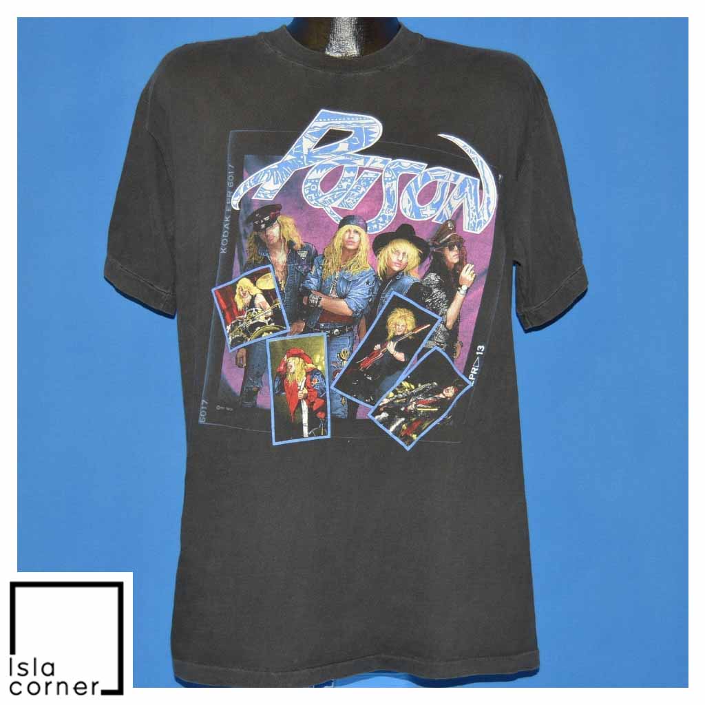 Vintage 80s Poison Open Up And Say Ahh Album T Shirt Vintage 80s Poison Open Up And Say Ahh Album T Shirt