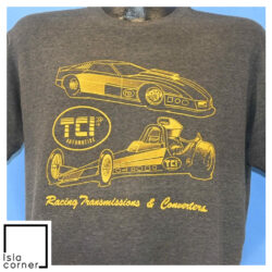 Vintage 80s TCI Automotive Racing Transmissions Converters T Shirt
