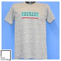 Vintage 80s Talking Heads Songs About Buildings And Food T Shirt