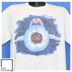 Vintage 80s The Far Side Comic Santa Claus Reindeer T Shirt
