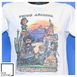 Vintage 80s Think Arizona Follow Me to Southwest Savings T Shirt