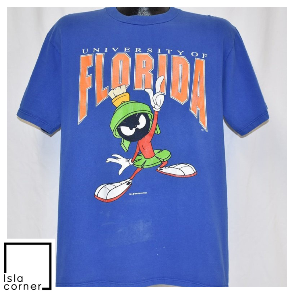Vintage 80s University of Florida Gators Marvin Martian T Shirt Vintage 80s University of Florida Gators Marvin Martian T Shirt