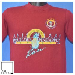 Vintage 80s Wahiawa Pineapple Run 1985 T Shirt