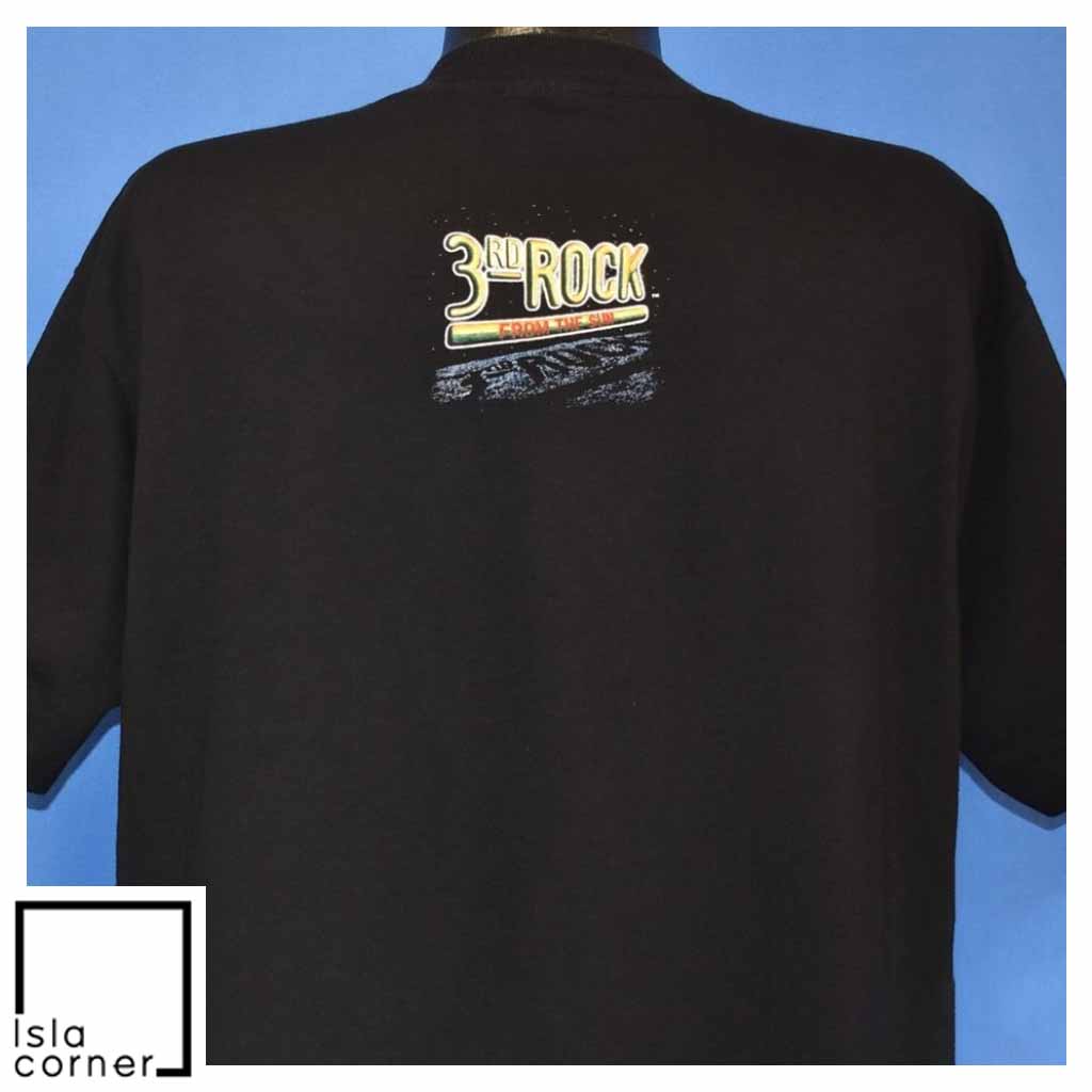 Vintage 90s 3rd Rock From the Sun Aliens Are Here TV T Shirt Back Vintage 90s 3rd Rock From the Sun Aliens Are Here TV T Shirt Back