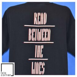 Vintage 90s Aaron Tippen Read Between the Lines T Shirt Back