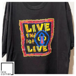 Vintage 90s Animal Live and Let Live Habitat Zoo Nature Shirt