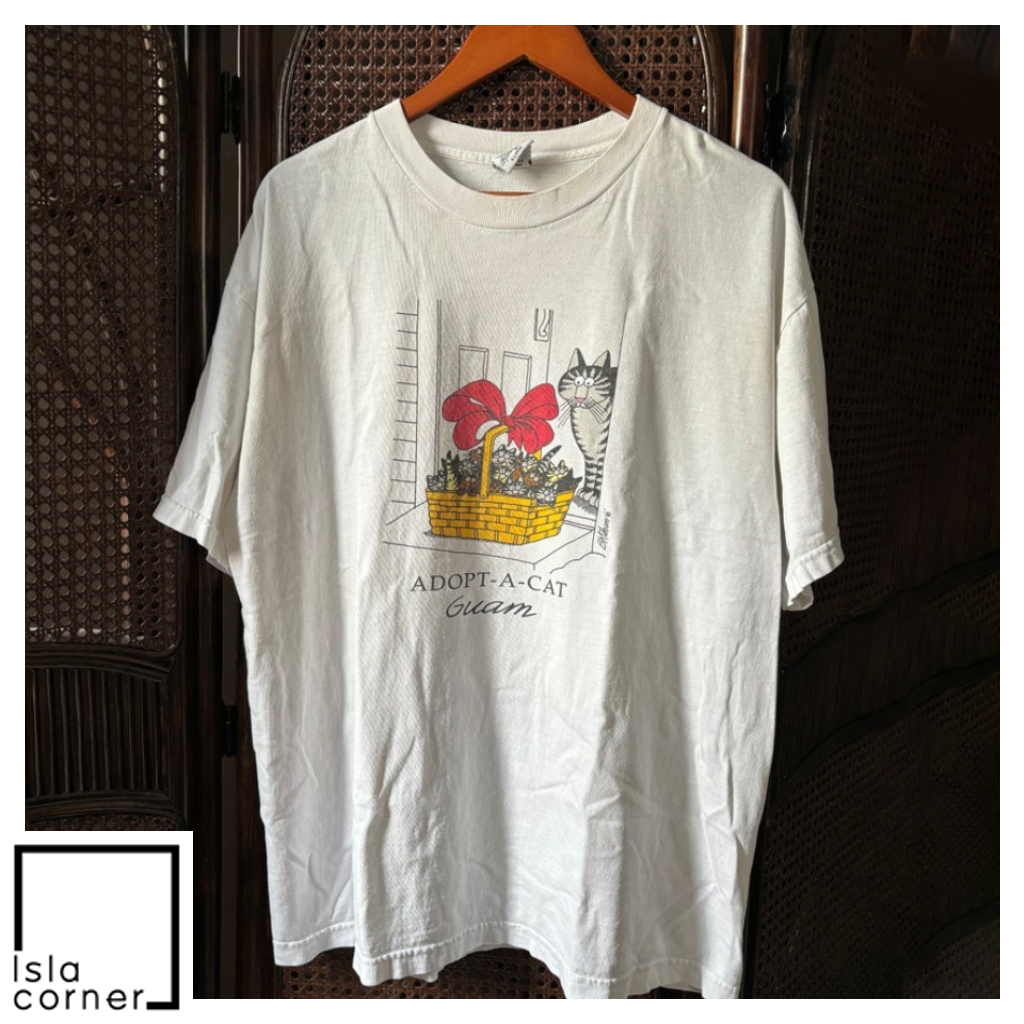 Vintage 90s B Kliban Cats Adopt A Cat Guam Shirt Vintage 90s B Kliban Cats Adopt A Cat Guam Shirt
