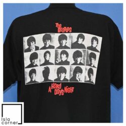 Vintage 90s The Beatles a Hard Day's Night T-Shirt 1 Vintage 90s Beatles Hard Days Night Movie Soundtrack T Shirt Back