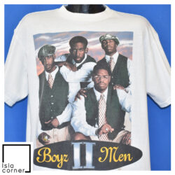 Vintage 90s Boyz II Men All Around the World Tour T Shirt